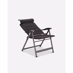 Crespo AP-237- S Chaise de camping 4 pieds Noir