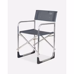 Crespo AL-214 Chaise de camping 2 pieds Gris
