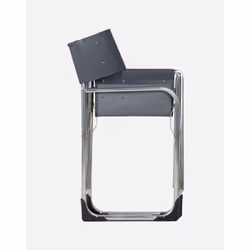 Crespo AL-214 Chaise de camping 2 pieds Gris