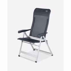 Crespo AL-237 Chaise de camping 4 pieds Gris