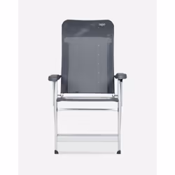 Crespo AL-237 Chaise de camping 4 pieds Gris