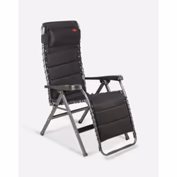 Crespo AP-232, 130 kg, Chaise de camping, 4 pieds, 8,1 kg, Mesh, Noir