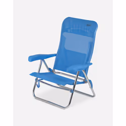 Crespo AL-205 Chaise de camping 4 pieds Bleu