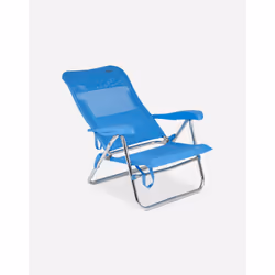 Crespo AL-205 Chaise de camping 4 pieds Bleu