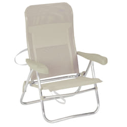 Crespo AL-205 Chaise de camping 4 pieds Beige
