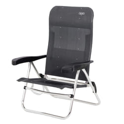 Crespo AL-205 Chaise de camping 4 pieds Gris