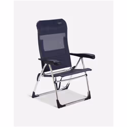 Crespo AL-206 Chaise de camping 4 pieds Bleu