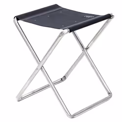Crespo AL-302, 90 kg, Tabouret de camping, 4 pieds, 850 g, Aluminium, Fibre, Gris