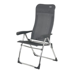 Crespo AL-215 Chaise de camping 4 pieds Gris
