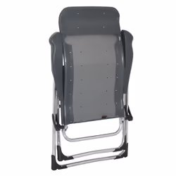 Crespo AL-215 Chaise de camping 4 pieds Gris