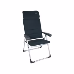 Crespo 1104967, 110 kg, Chaise de camping, 4 pieds, 3,8 kg, Aluminium, Mesh, Gris