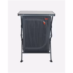 Crespo AP-106 placard de camping Noir 2 étagères Pliable