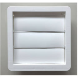 Grille De Ventilation Pvc Tubo Ø10 o 5.5x11cm Avec Plaques Mobiles