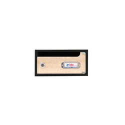 btv Montecarlo boîte aux lettres Chêne Boîte aux lettres encastrable Panneaux MDF, Acier