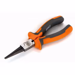 ALYCO 170590, Pince à bec rond, Gris, Orange, 160 mm, 142 g