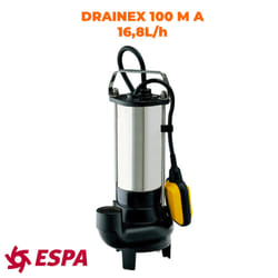 EUROPALAMP DRAINEX100M-A pompe à eaux 16,8 l/h