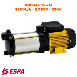 EUROPALAMP PRISMA15-4M pompe à eaux 3900 l/h