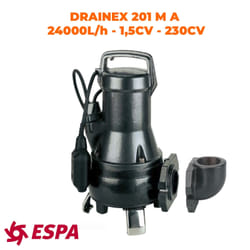 EUROPALAMP DRAINEX201MA pompe à eaux 24000 l/h