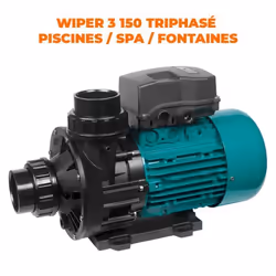 Pompe de filtration - EUROPALAMP - WIPER3 150M - Triphasé - IPX5 - Multi-usage