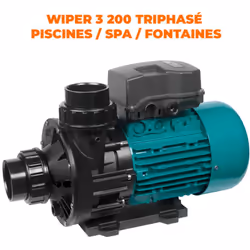 La Bomba Wiper 2 CV - 230/400 V trifásica trata de una bomba centrífuga monocelular diseñada para la recirculación del agua e ...