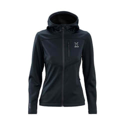 Veste de randonnée femme ALTUS DECAN SOFT SHELL anthracite - imperméable et respirante
