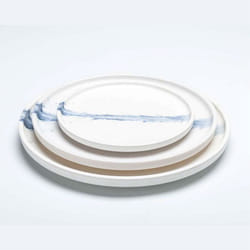 Assiette Mélamine Ronde Elégante Ø 20 à 31 cm - Pujadas - Blanc - l1- L1- P1- h1- Mélaminé