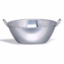 Bassine à  Fond Plat Inox à˜ 20 à  70 cm - Pujadas