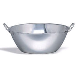Bassine à  Fond Plat Inox à˜ 20 à  70 cm - Pujadas