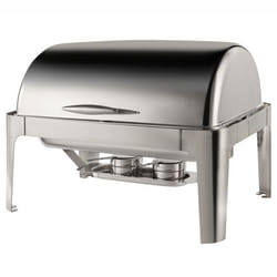 Chafing Dish Rectangulaire avec Couvercle Roll Top 9 L - Pujadas