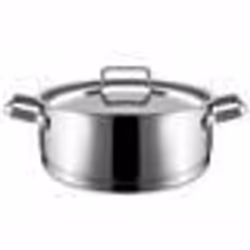 Faitout avec Couvercle Inox 16 à 28 cm - Pujadas - l160- L160- P1- h75- Inox