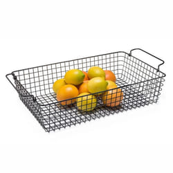 Panier Métallique GN 1/1 Noir - H 12 à 16 cm - Pujadas - Noir - l1- L1- P1- h160- Métal