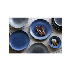 Assiette Plate Volcano en Mélamine - Pujadas - Bleu - l1- L1- P1- h20- Mélaminé