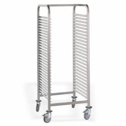 Échelle Pâtissière - PUJADAS - Démontable - Inox - 20 Niveaux - 525 x 700 x 1710 mm