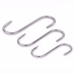 Crochet inox L 10 à 18 cm - Pujadas - l1- L100- P1- h1- Inox