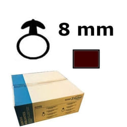 Elément de fixation Virutex 1204082; FS2; 8 mm x 100 m; en silicone