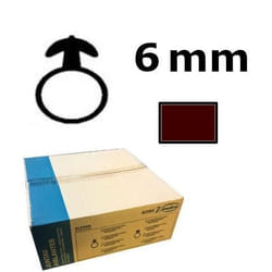 Elément de fixation Virutex 1204087; FS4; 6 mm x 100 m; en silicone