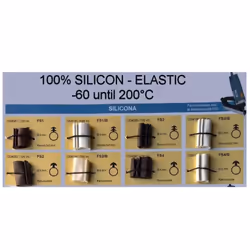 Elément de fixation Virutex 1204181; FS1/B; 8 mm x 100 m; en silicone