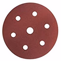 Papier abrasif pour ponceuses orbitales aléatoires Virutex; 225 mm; P40; 25 unités