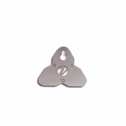 Grattoir Virutex 5031110; 1/1,5/2 mm