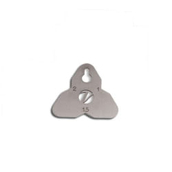 Grattoir Virutex 5031110; 1/1,5/2 mm