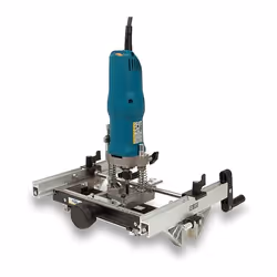 Paumelleuse VIRUTEX FR129VB avec variateur, dispositif à serrage excentrique par mors ne marquant pas le bois et encore plus  ...