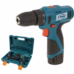 Perceuse-Visseuse VIRUTEX ATB40 - Perceuse/visseuse sans fil compacte, maniable et légère pour de multiples travaux - Rapide  ...