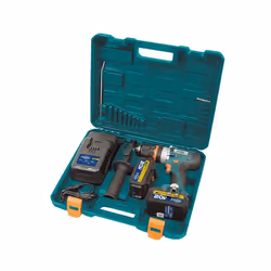 Perceuse à percussion sans fil Virutex ATB80P; 20 V; 2x4,0 Ah accu.