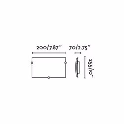 Faro 62987 éclairage mural Nickel E27 60 W