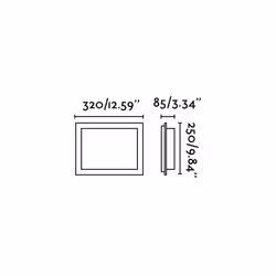 Faro 62986 éclairage mural Nickel E27 60 W - Vue supplémentaire 3