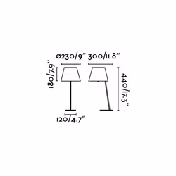 Faro 68501 lampe de table E27 60 W Noir