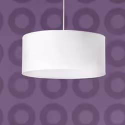 Faro 68283, Blanc, Métal, Polyvinyl chloride (PVC), IP20, I, 2 ampoule(s), E27