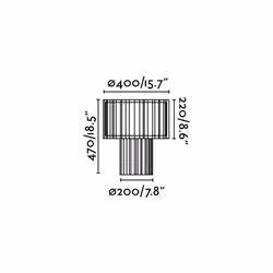 Faro 29307, Blanc, Acier, IP20, II, E27, 1 ampoule(s)