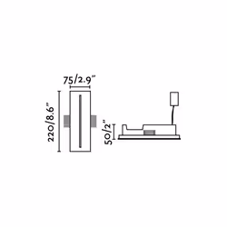 Faro 63282 éclairage de plafond Blanc