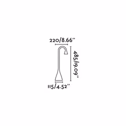 Faro 52057 lampe de table 3 W LED Blanc